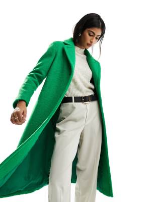 Helene Berman 2 button college coat in bright green