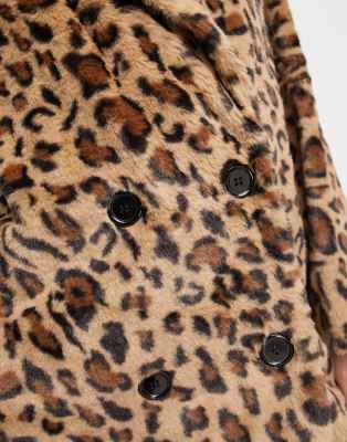 Helene berman hotsell leopard coat