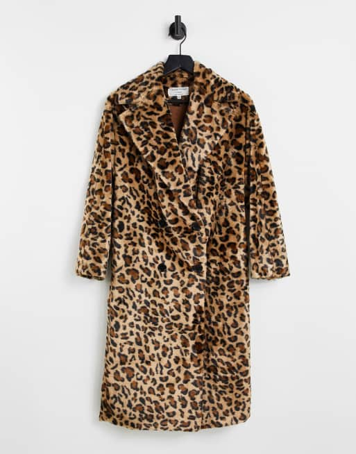 Asos shop cheetah coat