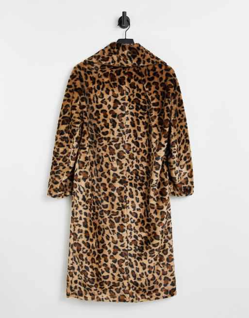 Helene berman animal print clearance coat