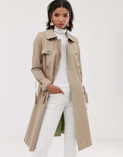 Helene Berman double breasted trench coat | ASOS