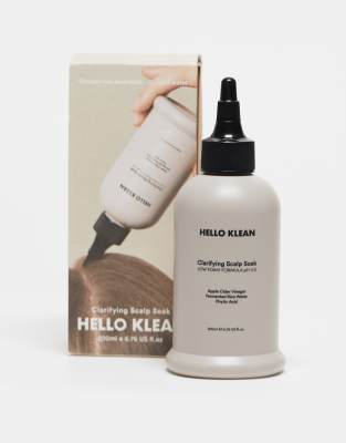 Hello Klean Clarifying Scalp Soak 200ml-No colour