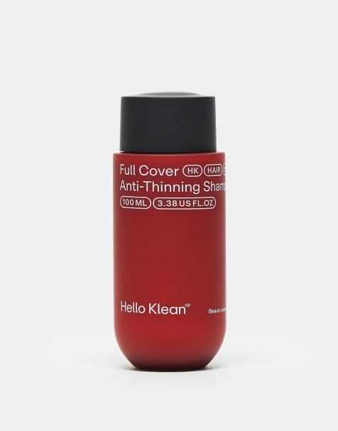Hello Klean – Full Cover Anti-Thinning – Szampon zapobiegający przerzedzaniu się włosów do twardej wody, 100 ml - view 1