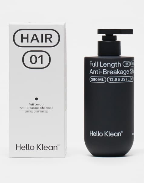 Hello Klean – Full Length – Szampon zapobiegający łamliwości włosów do twardej wody, 380 ml - view 1