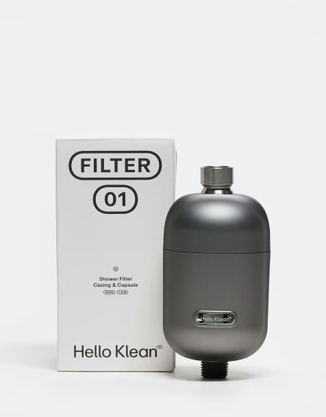 Hello Klean – Mörkgrått duschfilter - view 1