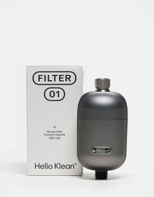 Hello Klean Hello Klean Shower Filter In Chrome-Grey