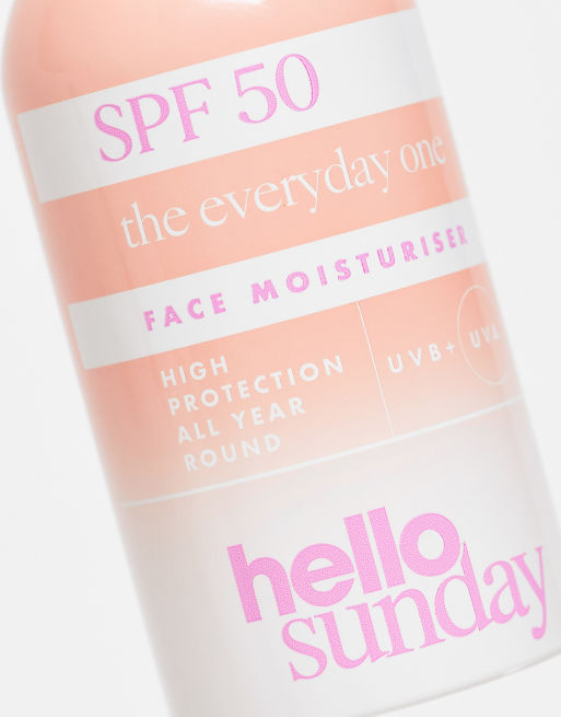 Hello Sunday - SPF 50 The Everyday One Face Moisturiser - Dagcrème met zonbescherming 50ml, 4 van 4