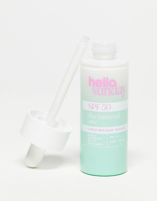 Hello Sunday Hello Sunday SPF 50 The Mineral One Lightweight Serum 30ml-No colour