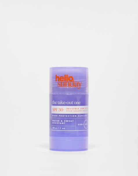 Hello Sunday – SPF30 The Take-Out One Invisible Sun Stick – Sonnenschutzstift, 30 g - view 1