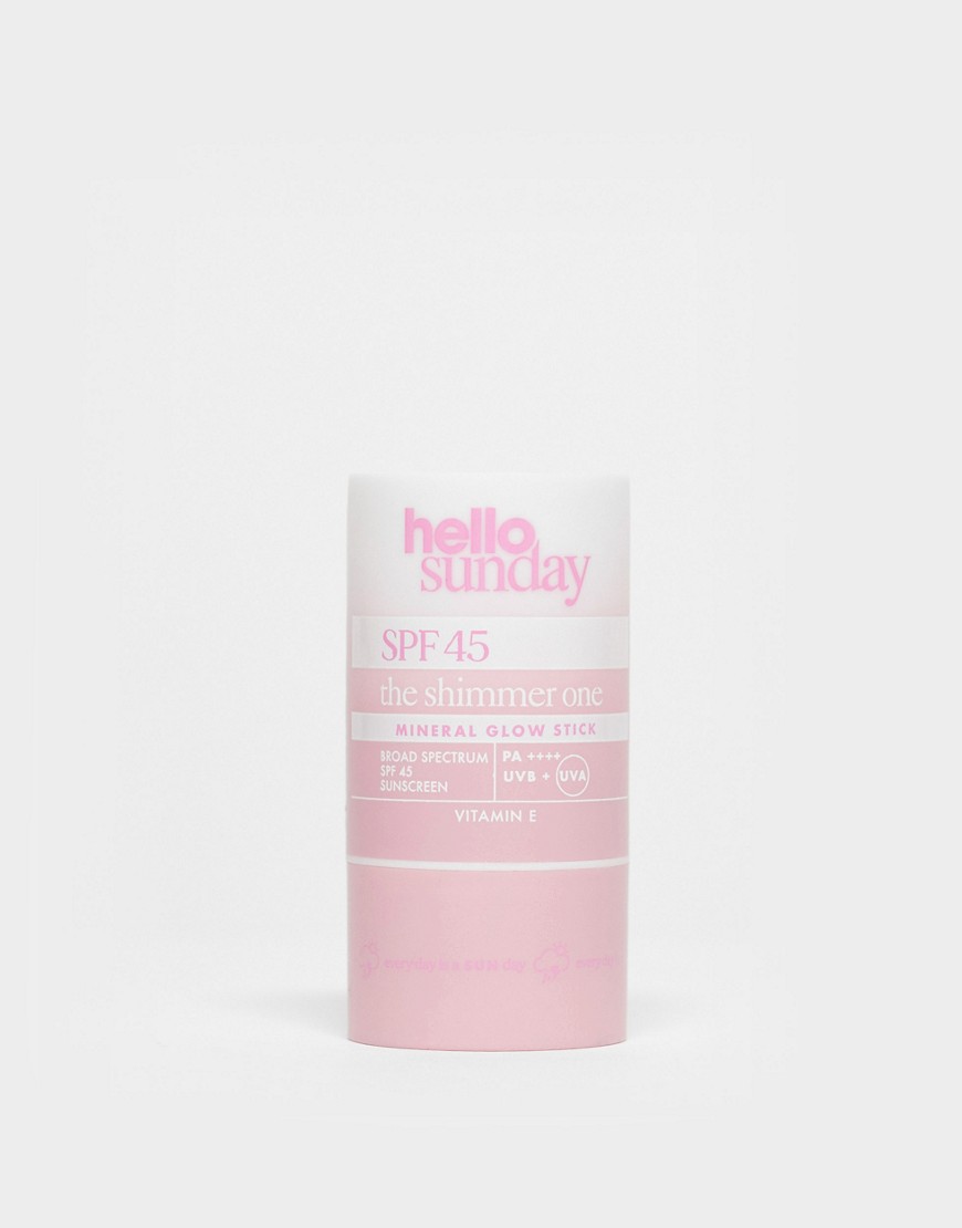 Hello Sunday SPF45 The Shimmer One Mineral Glow Stick 20g-No colour