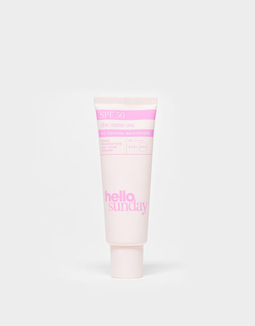 Hello Sunday - The Matte One - Crema idratante per la regolazione del sebo da 50 ml con SPF50