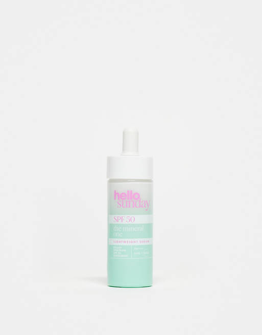 Hello Sunday – The Mineral One – Lekkie serum z SPF 50, 30 ml, 3 z 4