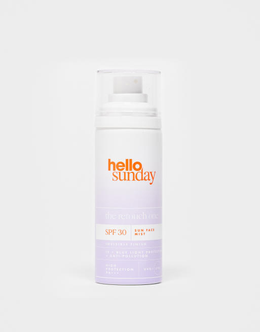 Hello Sunday – The Retouch One Face – Mgiełka do twarzy z filtrem SPF30, 75 ml