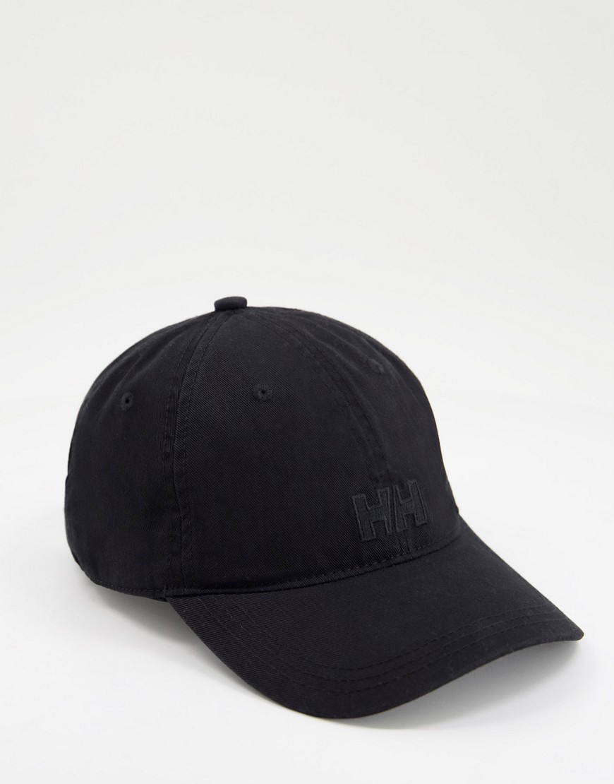 helly hansen - cappellino con logo nero