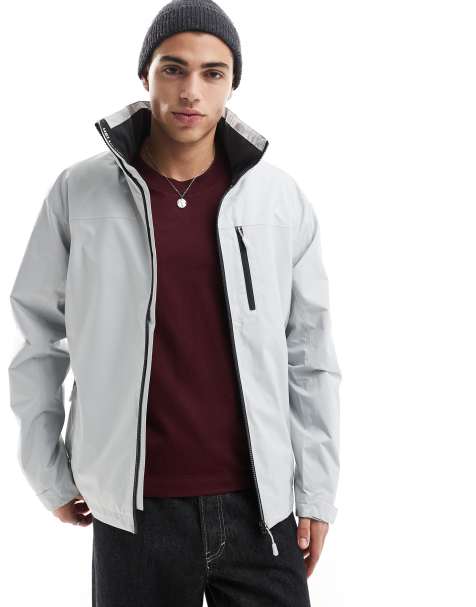 Helly Hansen Crew hooded midlayer sailing jacket 2.1 in grey - view 1
