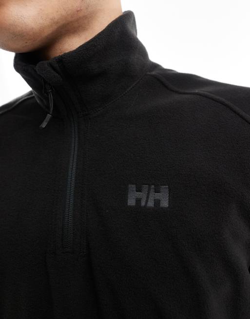Helly Hansen Daybreaker 1/2 zip fleece in black, 3 of 4