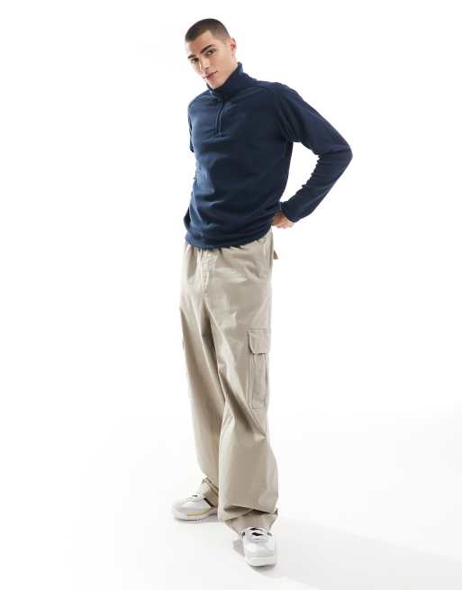 Helly Hansen Daybreaker 1/2 zip fleece in navy, 2 of 4