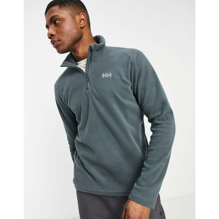 Helly Hansen Daybreaker 1/4 zip fleece in grey