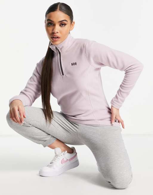 Helly Hansen Daybreaker 1/4 zip fleece in lilac