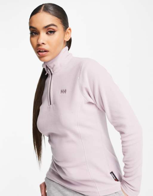 Helly Hansen Daybreaker 1 4 zip fleece in lilac