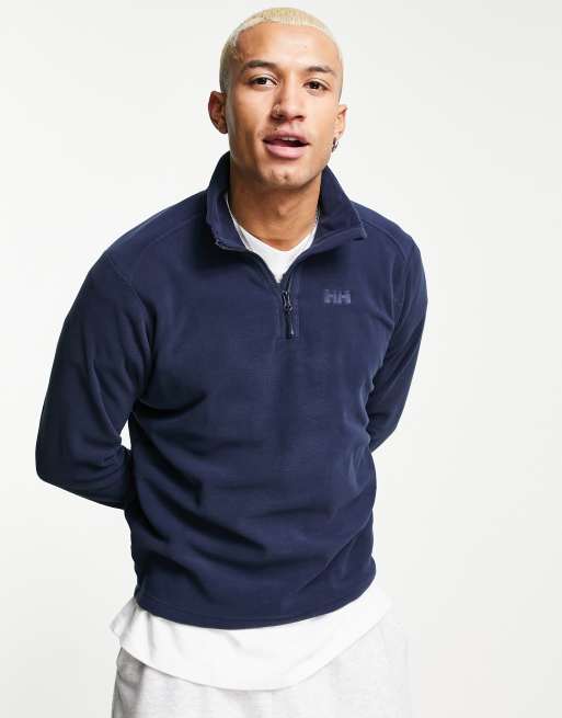 Helly Hansen Daybreaker 1 4 zip fleece in navy