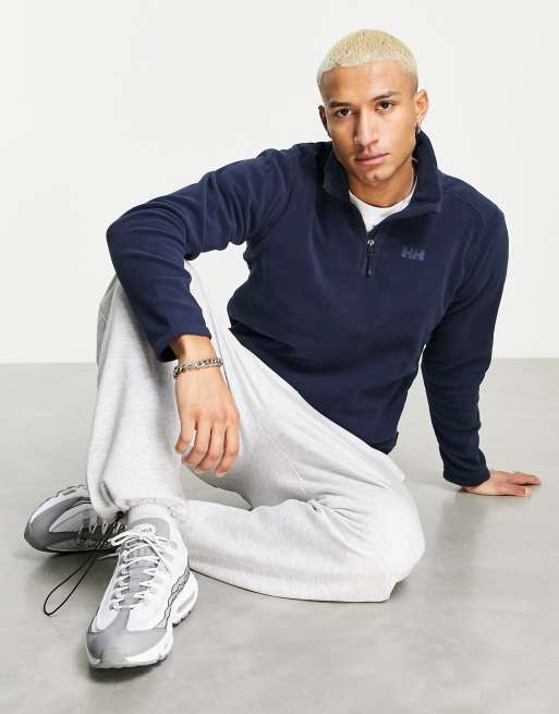 Helly Hansen Homme Veste Polaire Daybreaker Bleu Marine 4XL - Confort Doux Toute L'Année