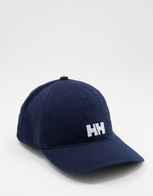 Helly Hansen – Granatowa czapka z daszkiem i logo