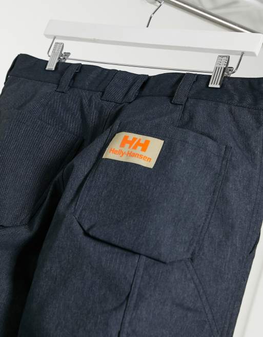 Helly Hansen Heritage Unisex Hose Mit Abnehmbaren Beinen Mit Reissverschluss Aus Denim In Navy Asos