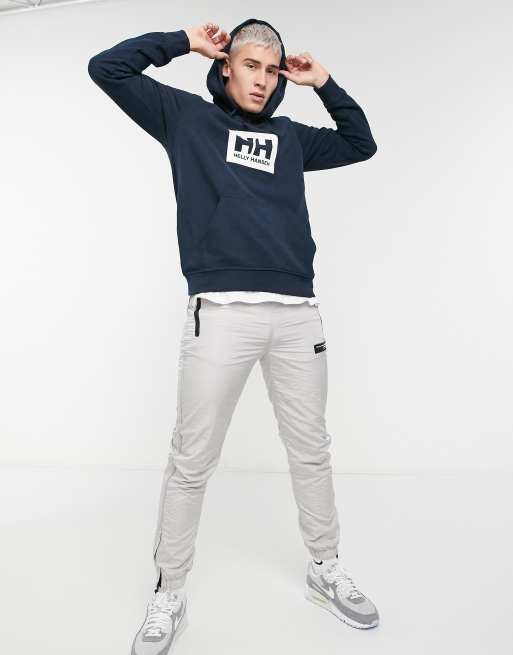 Helly Hansen HH Box hoodie in navy