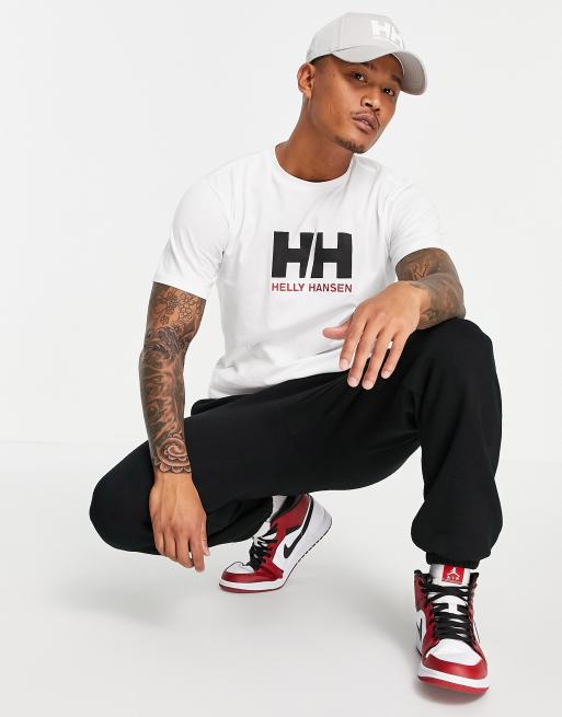 Camiseta blanca con logo HH de Helly Hansen