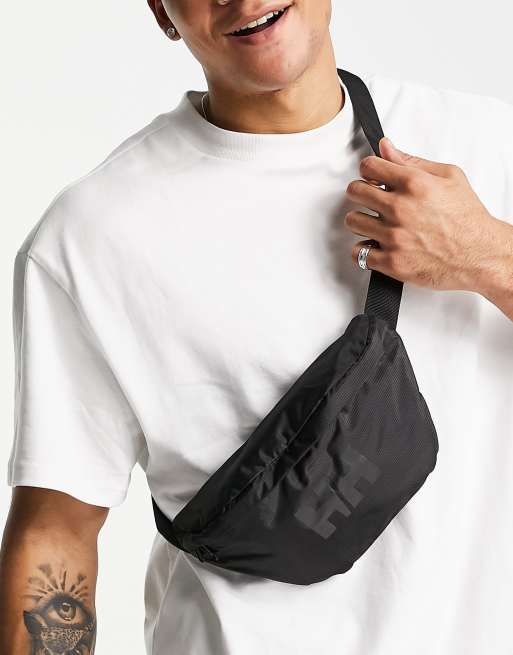 Helly Hansen Logo bum bag in black | ASOS