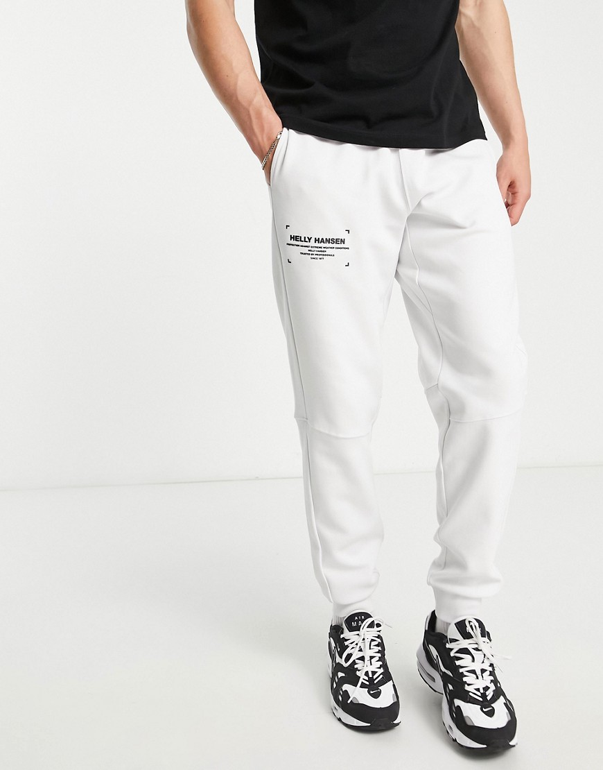 helly hansen move sweat joggers in white
