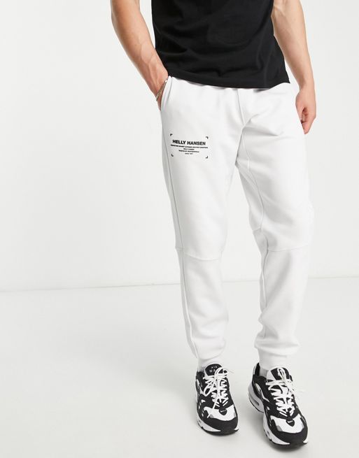 Helly Hansen Move Sweat trackies in white | ASOS