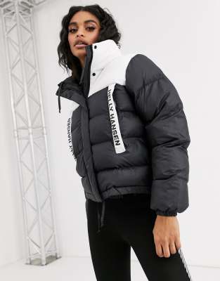 zwavel Kruipen pijnlijk Helly Hansen P&C puffer jacket in black | ASOS