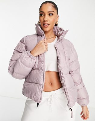 Helly Hansen Reversible puffer jacket in lilac
