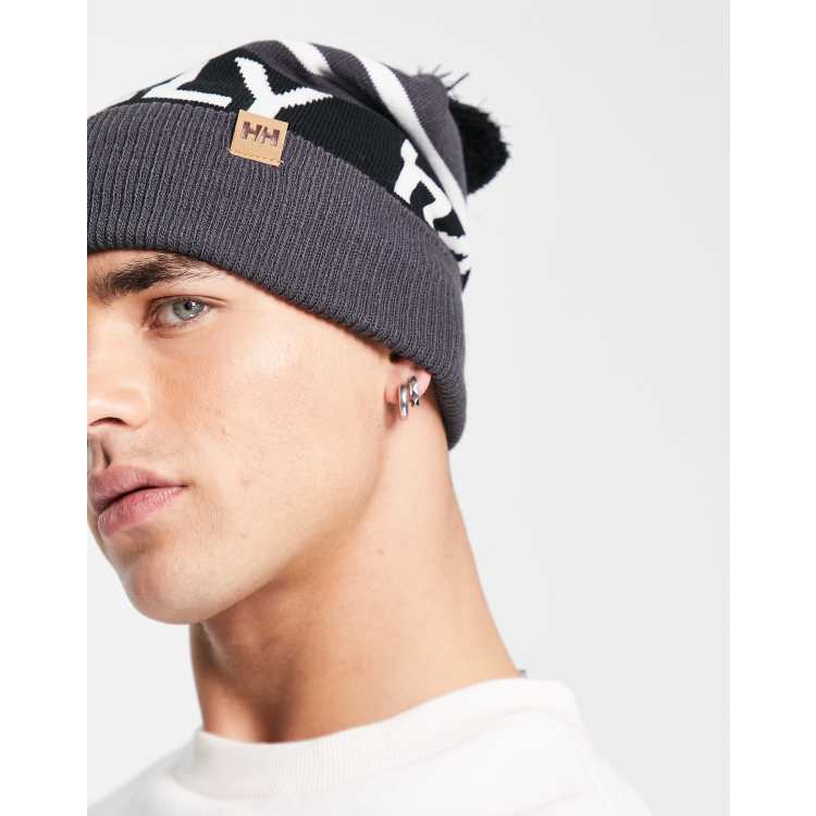 Unisex Knit Beanie – 2 Pack Winter Hat For Men & Women, Black + Ginger