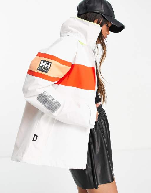 Helly Hansen Salt Flag Jacket in White ASOS