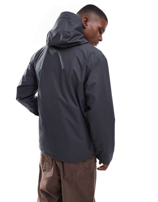 Helly Hansen Seven j rain jacket in grey ASOS
