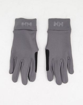 Helly Hansen Touch Liner gloves in black