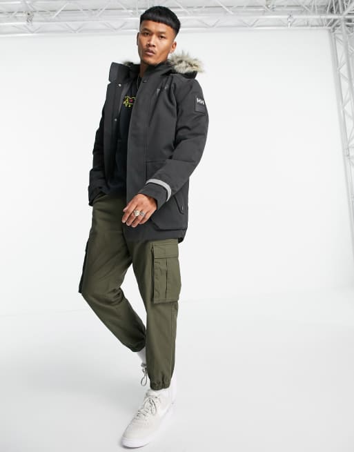 Helly Hansen – Tromsoe – Parka in Schwarz