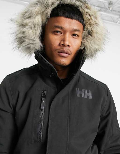 Helly hansen sale jacket fur hood