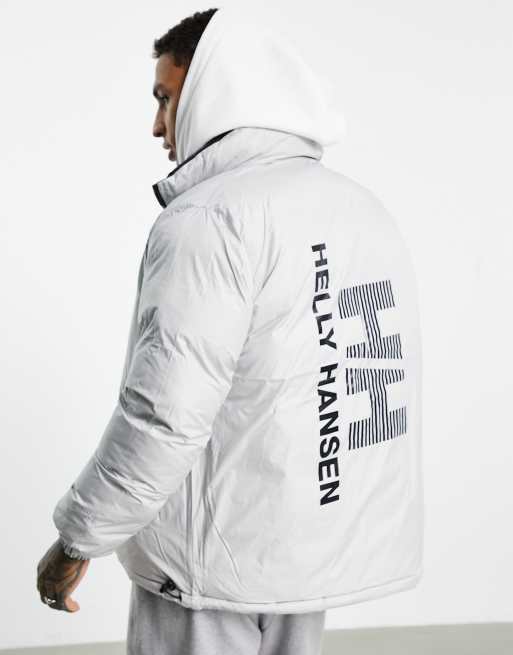 Helly hansen black 2025 and white jacket