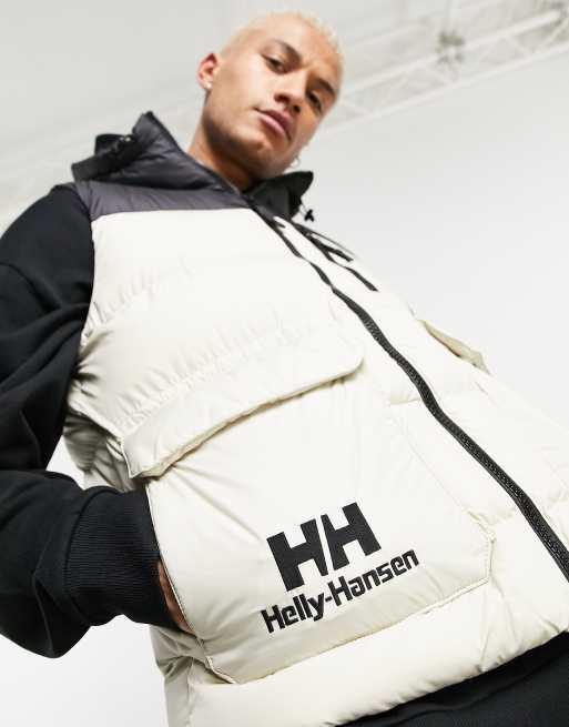 Helly Hansen YU puffer vest in white