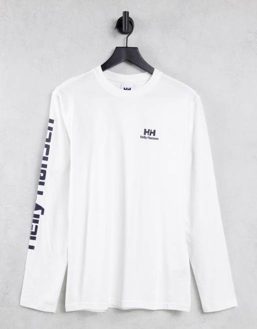 Helly Hansen – YU20 – Vit, långärmad t-shirt
