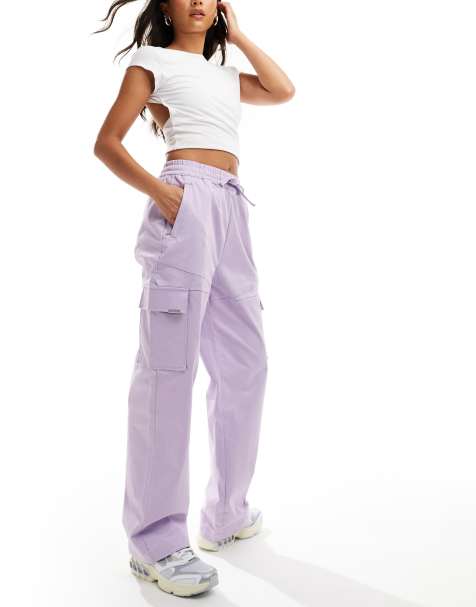 Hera cargo pant in spring lilac - view 1