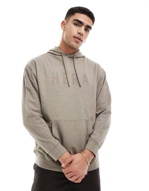 Hera focus hoodie in marsh grey - view 1