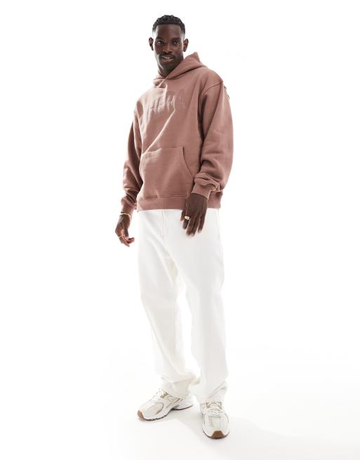 Hera Label oversized hoodie in acorn brown | ASOS