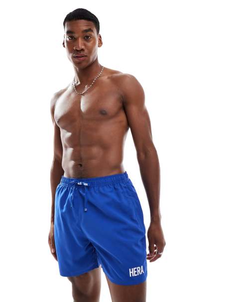 Hera Mens reactive swimshort in cobalt - view 1