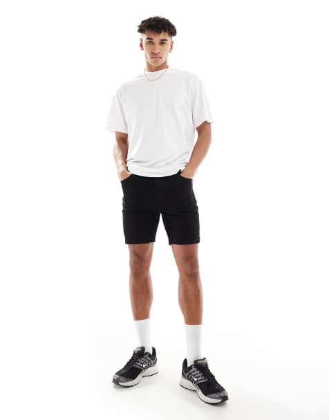 Hera Mens slim fit short in black - view 1