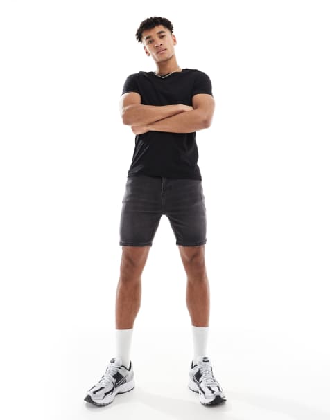 Hera Mens slim fit short in grey - view 1